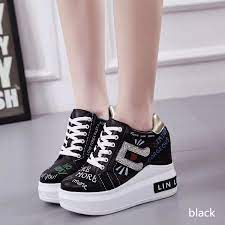 Kasut rata, kasut, kasut tumit tinggi dengan jari kaki tertutup. Kasut Kasual Fesyen Kasut Pelajar Bernafas Kasut Wanita Tapak Kaki Tebal Loafers Shopee Malaysia