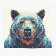 Bear Tapestries Redbubble