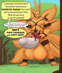 Kurama`s relaxation Porn comic, Rule 34 comic, Cartoon porn comic -  GOLDENCOMICS