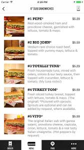 Hourly pay at jimmy john's gourmet sandwiches ranges from an average of $7.74 to $15.05 an hour. Jimmy John S Sandwiches Iphone App App Store Apps