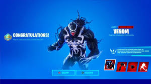 As of now we do not know when venom is going to be released into the fortnite item shop. Venom Free Skin Unlocked In Fortnite Youtube