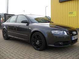 Black On Grey Audi A4 2007 Grey Saloon Audi A4 Used Audi Audi A4 2007