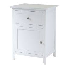 The white finish mixes well with any decoration. White 1 Drawer Bedroom Bedside Table Cabinet Nightstand End Table Bedside Tables Cabinets Bedside Table Drawer Bedroom