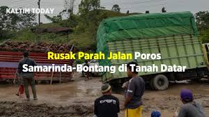 Save rachella homestay to your lists. Semakin Rusak Parah Jalan Poros Samarinda Bontang Di Tanah Datar Youtube