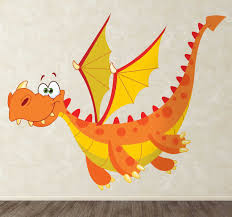 Drache is a german surname meaning dragon. Orangener Drache Aufkleber Tenstickers