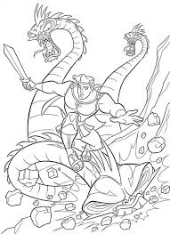 Hercules coloring pages for kids. Hercules Colouring Book Dragon Coloring Page Unicorn Coloring Pages Disney Coloring Pages
