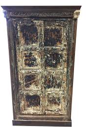 Antique Indian Doors Reclaimed Teak Doors Frame Wrought Iron India Architecture Eclectic Furniture Vintage Furniture For Sale Vintage Armoire