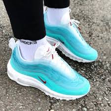 Nike Air Max 97 Shanghai Kaleidoscope Blue White Rematch Nike Air Shoes Nike Air Max Nike Air Max 97