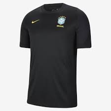 Camisa seleção do brasil 2020 i home jogador. Camisa Selecao Brasileira Viagem 20 21 Preta Nike Masculino All Sports