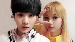 Lisa blackpink (❤️) suga bts ( ) Suga Bts And Lisa Blackpink Yoonlice Moments Pt 2 Youtube