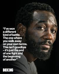 With nothing left to prove, Terence Crawford bows out. 👑