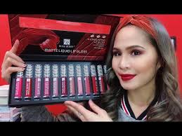 ROSE BERRY MATTE LIQUID LIPGLOSS| SWATCHES & REVIEW of the product☺️