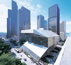 Seattle Central Library Oma Lmn Seattle Central Library Seattle Library Library Architecture