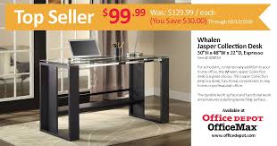 One Of Whalen S Top Selling Desks The Jasper Collection Desk Available At Office Depot Matching File Pier Availab Desk Organization Office Furniture Desk