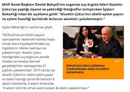 Yakalanan üç şüphelinin alaattin çakıcı'nın adamları oldukları öne sürüldü. Sinan Ogan Sur Twitter Mhp Genel Baskani Devlet Bahceli Nin Alaattin Cakici Yi Ziyaret Edip Af Talebinde Bulundugu Bir Surecte Icisleri Bakanligi Alaattin Cakici Nin Silahli Eylem Yapan Ve Eylem Hazirligi Icerisinde Bulunan Adamlari