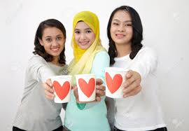 Find the perfect malaysian women stock photos and editorial news pictures from getty images. Focus On The Cup Of Love Which Hold By Malaysian Women Stock Photo Picture And Royalty Free Image Image 119196522