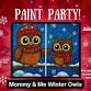Mommy & Me! Winter Owls Paint Party event image