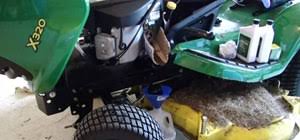 It usually uses in beautifying our garden and yard effortlessly. How To Change The Oil On A John Deere X320 Lawn Mower Tools Equipment Wonderhowto