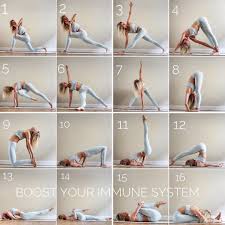 Ania On Instagram This Is A Quick Yoga Sequence For Boosting Your Immune System The Best Thing We Can Do In Ti In 2020 Quick Yoga Yoga Sequences Quick Yoga Sequence
