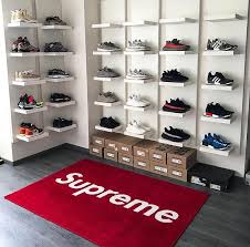 Hypebeast Wall Sneakerhead Room Sneakerhead Bedroom Shoe Wall