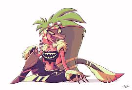 Whats an unimportant character (so far at least) you wish had more...  fanart? : rhazbin