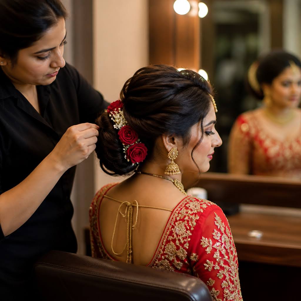 Bridal Hair Styling in Kalwa product image