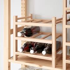 Walmart.com has been visited by 1m+ users in the past month Hutten 9 Bottle Wine Rack Solid Wood Ikea