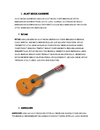 Maybe you would like to learn more about one of these? Doc Alat Musik Harmoni Docx Devyy Enjhoy Enjhoy Academia Edu