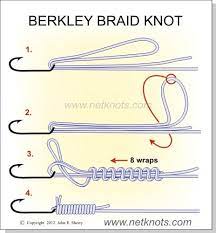Berkley Braid Knot If You Use Braided Line Like Fireline Spiderwire Etc This Is A Great Knot To Know Fishing Knots Fishing Tips Fishing Hook Knots