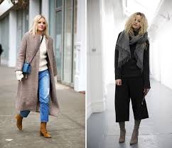Two Different Ways To Wear Cropped Trousers In Winter Style By Jules Cropped Jeans Outfit Cropped Trousers Sweaters Women Fashion