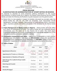 Hence, part 1 of scale 1 will not apply to the acquisition of the property. The Firs Nigeria Introduces Toyin Olufemi Odu Consulting Facebook