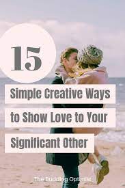 Oct 28, 2020 · how do you show love actions? 15 Simple Creative Ways To Show Love Plus 30 Day Relationship Challenge