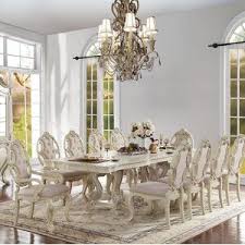 Set (dining table, 6 upholstered side chairs & 2 upholstered arm chairs), created for macy's. Larosa Tufted Linen Queen Anne Back Arm Chair In Antique White In 2021 Formal Dining Room Sets Dining Room Sets Dining Table