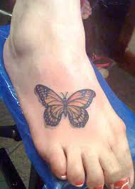 The meaning behind a butterfly tattoo can be different for different people. 35 Splendid Foot Butterfly Tattoos And Designs