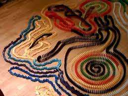 Greatest Domino Rally We Ve Ever Done So Far Animal Print Rug Printed Rugs Domino