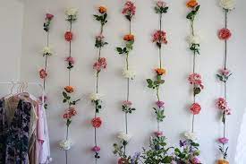 Decorate your bedroom wall with it for valentine's day or spring. This Flower Wall Is An Easy Diy Hack And Can Be Made In An Afternoon Real Homes