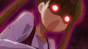 Want to show that someone is open/close all folders. Anime Glowing Red Eyes Girl Images
