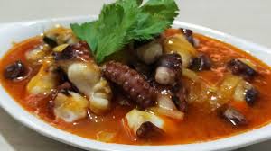 Siapa yang tak kenal dengan menu olahan saus padang? Resep Gurita Saus Pedas Youtube