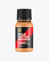 Download Ceramic Pills Bottle Mockup In Bottle Mockups On Yellow Images Object Mockups