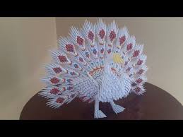 1000 Abone Ozel1730 Parca 3d Origami Tavus Kusu Yapimi How To Make A 3d Origami Peacock Youtube 3d Origami Origami Elisi Fikirleri