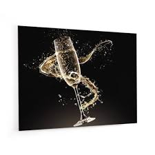 Fond De Hotte Verre De Champagne En Verre De Synthese L 90 X H 70 Cm Achat Vente Hotte Cdiscount