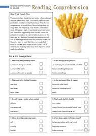 reading comprehension 2 english esl worksheets for distance learning and physical classrooms