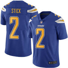 Nfl Easton Stick Mens Limited Electric Blue Jersey Small