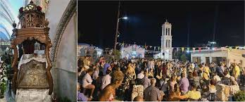 Κοσμοσυρροή στην ακριτική Ψέριμο για την Παναγιά (video) - kalymnos-news.gr