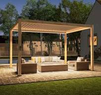 Aok Garden Aluminum Pergola with Solar Paneled LED Strings with Adjustable  Louvered Roof & Reviews | Wayfair