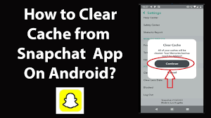 How To Clear Cache From Snapchat App On Android Youtube