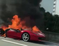 This sad story of dato' aliff 's continued until he was in form 1 to form 5 as he failed his sijil pelajaran malaysia (spm). Kereta Ferrari Terbakar Di Lebuh Raya Kesas Milik Jutawan Kosmetik Aliff Syukri