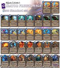 Here are the card combinations we recommend. Freeze Mage Will Probably Remain King Of The Mage Control Type This Version Is Optimized For Curator Any Experiences Hear Hearthstone Deck Hearthstone Mage