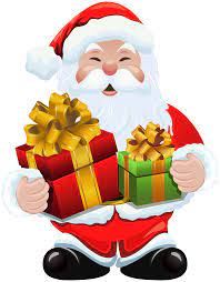 Santa Claus With Gifts Png Clipart Image Christmas Paintings Santa Claus Images Christmas Graphics