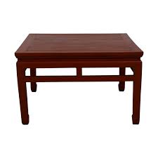 Cup of black coffee on a rustic red picnic table. 90 Off Rustic Red Coffee Table Tables